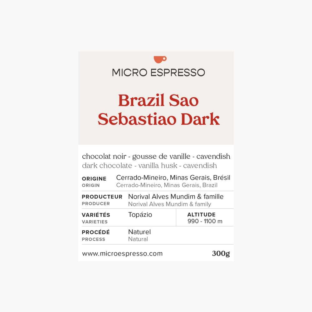 Micro Espresso - Brazil Sao Sebastiao Dark